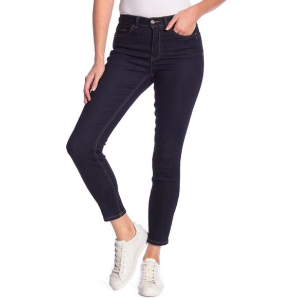 OAN VASS PURE Mid Rise Skinny Rinse Wash - Picture 1 of 2